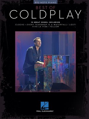 cover image of Best of Coldplay for Big-Note Piano